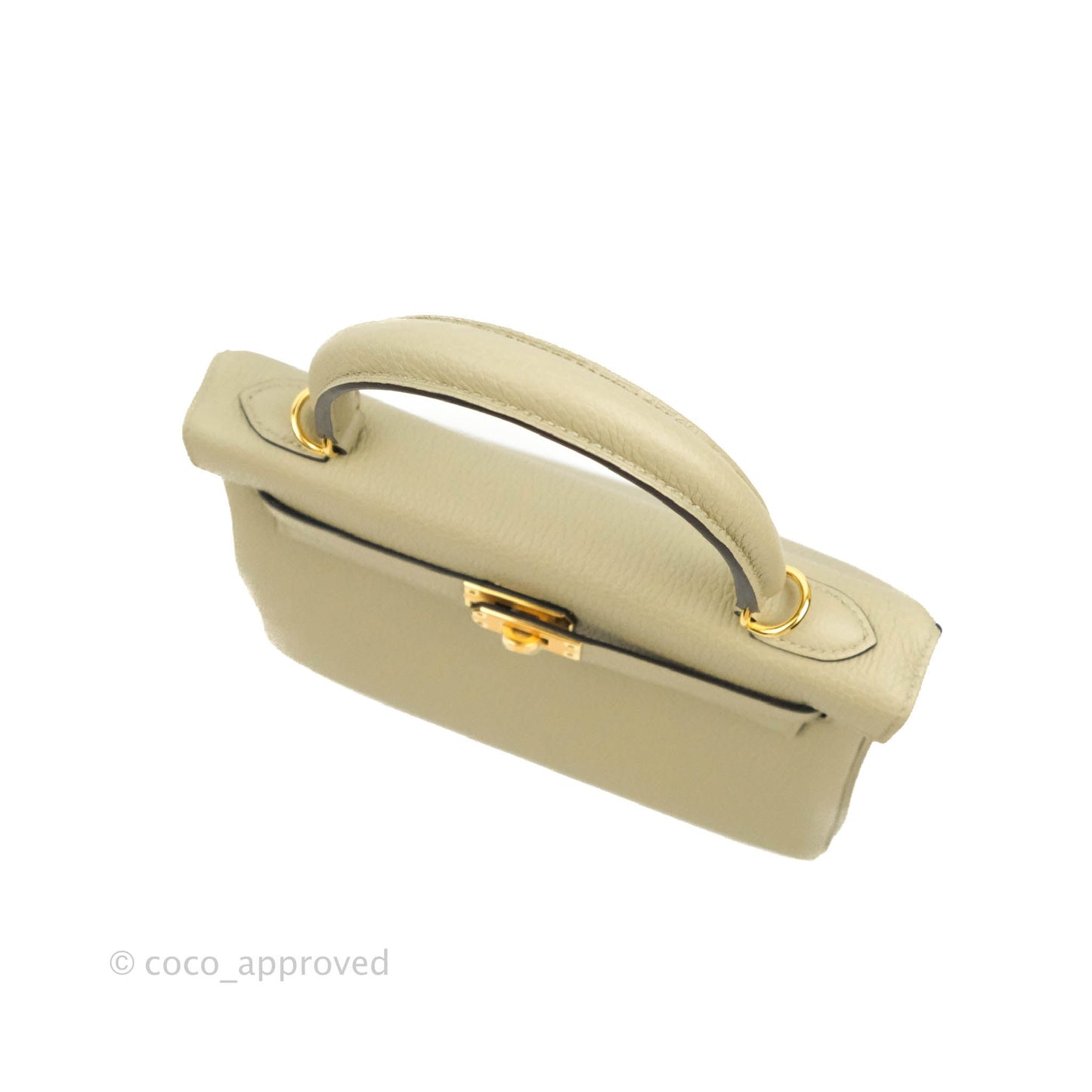 [DM to purchase] Hermès Retourne Taurillon Kelly 25 Sauge Togo Gold Hardware