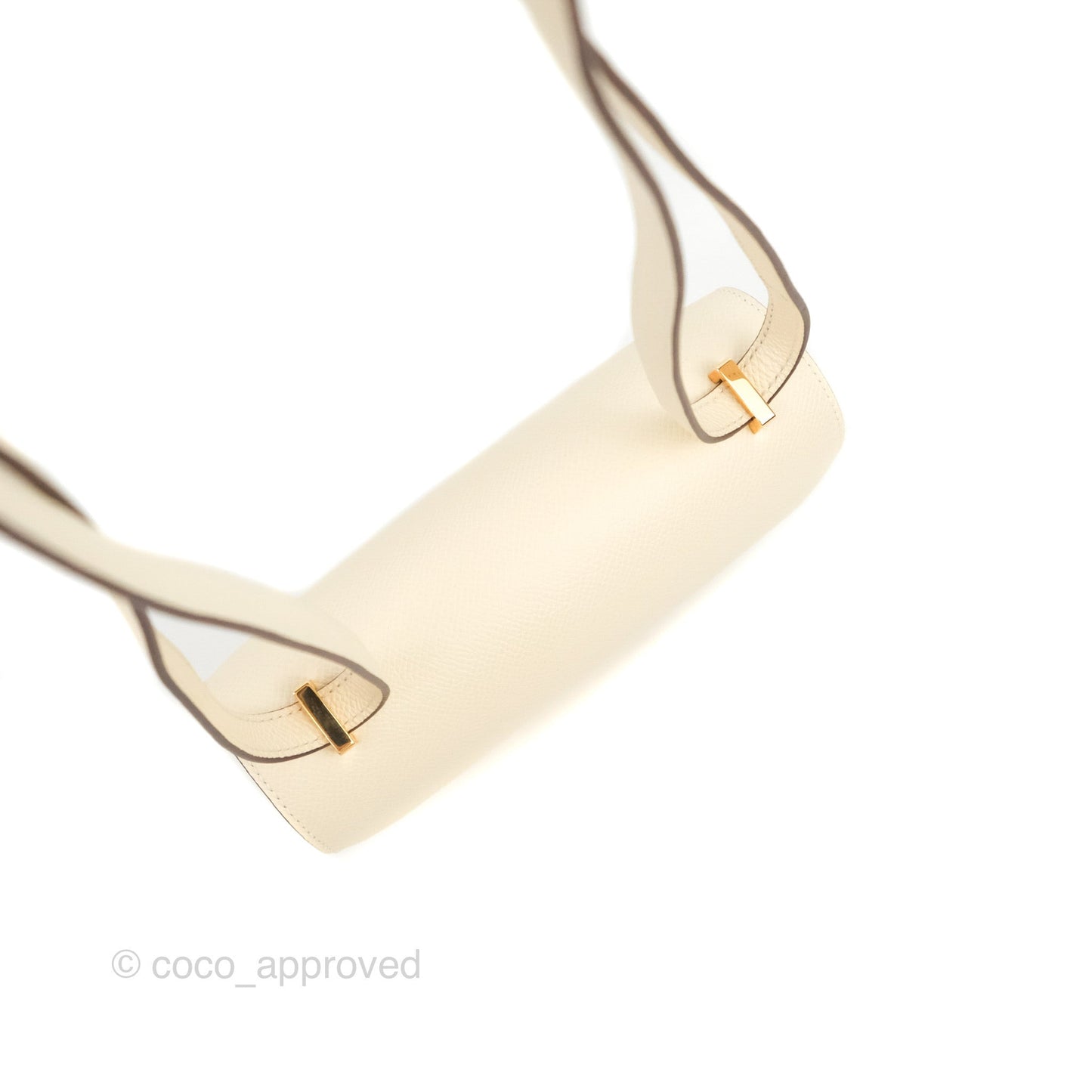 Hermès Constance Mini 18cm Nata Epsom Rose Gold Hardware