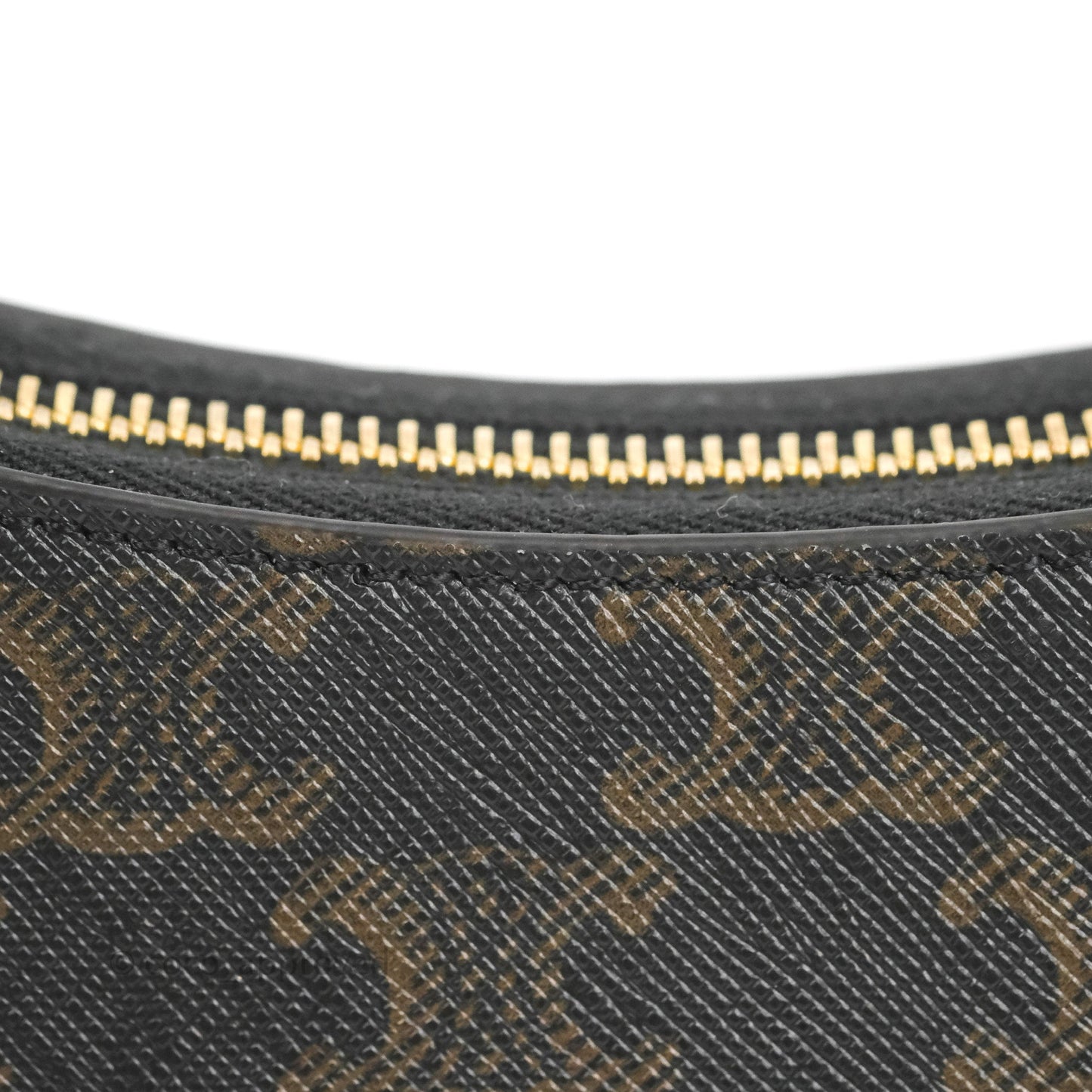 Celine Ava Bag In Triomphe Canvas Calfskin Tan
