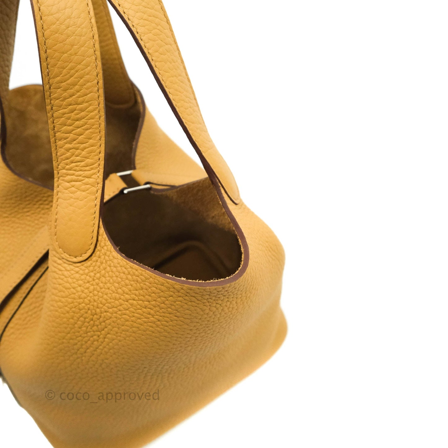 Hermès Picotin Lock 18 PM Biscuit 48 Natural 27 Clemence Palladium Hardware