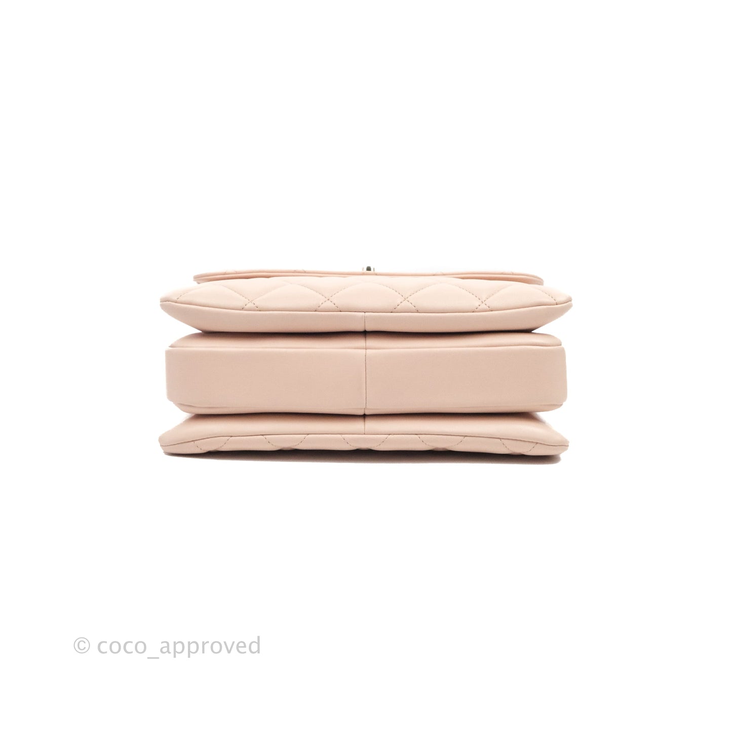 Chanel Small Trendy CC Light Pink Lambskin Gold Hardware