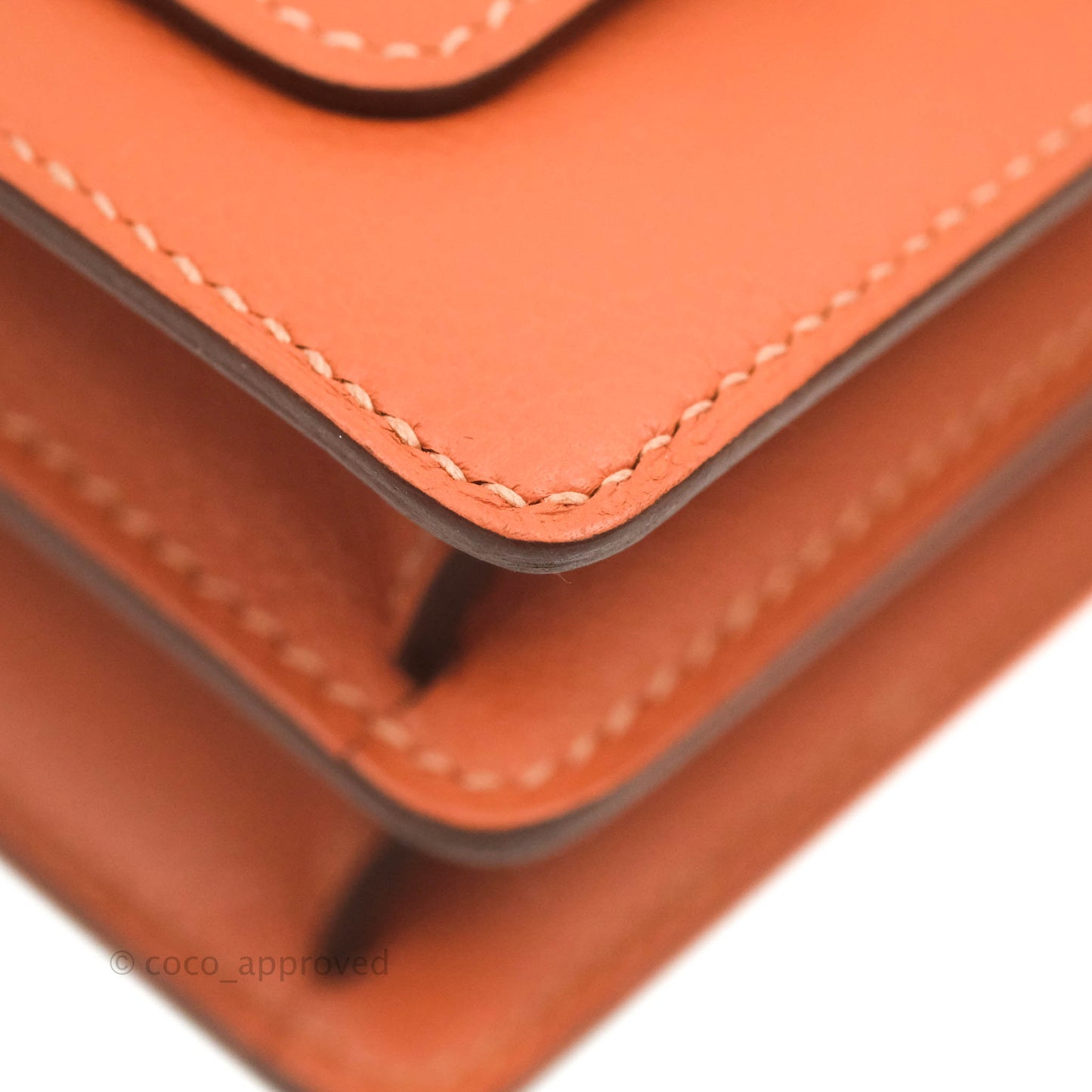 Hermès Roulis Mini 18 Blush Rose Jaipur Evercolor Palladium Hardware