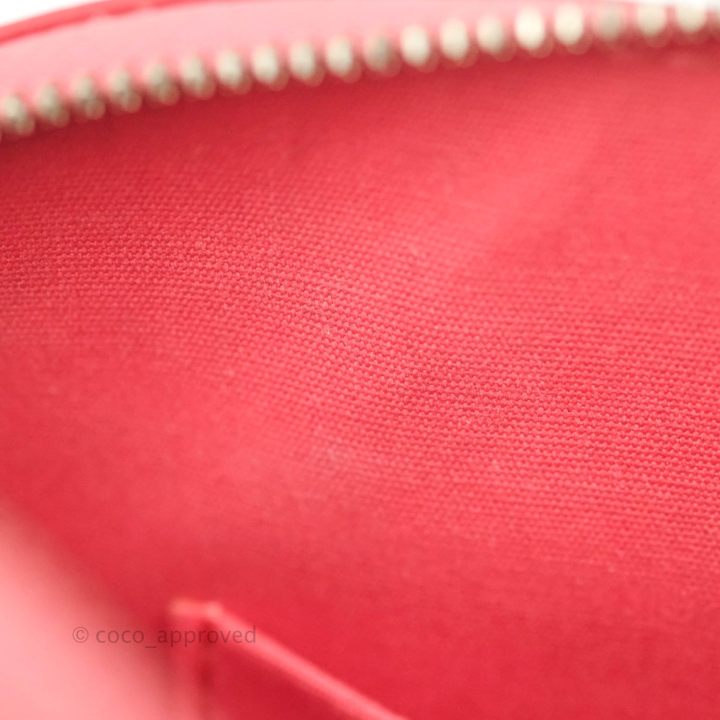 Louis Vuitton Alma BB Patent Pink Silver Hardware