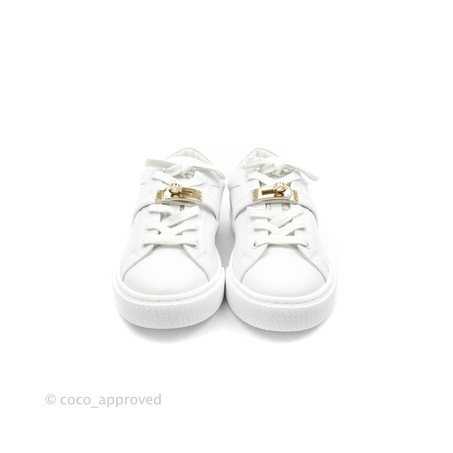 Hermès Day Sneakers White Size 37.5