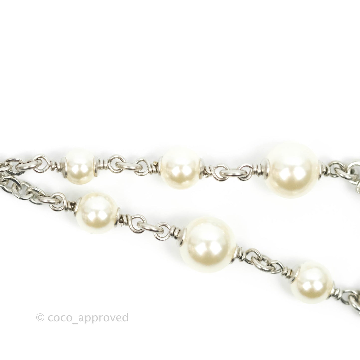 Chanel CC Pearl Crystal Bracelet 19K
