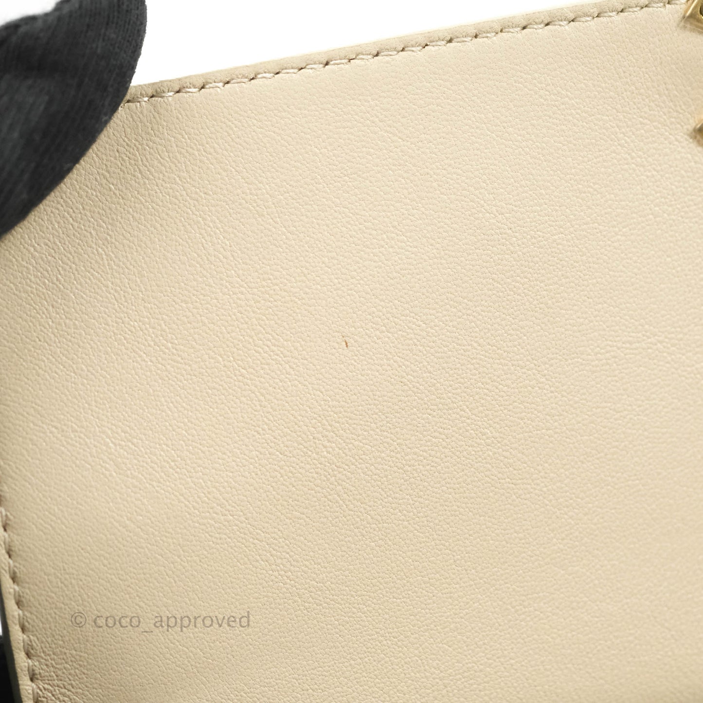 Chanel Small Flat Quilted Coco Luxe Flap Bag Light Beige Aged Gold Hardware