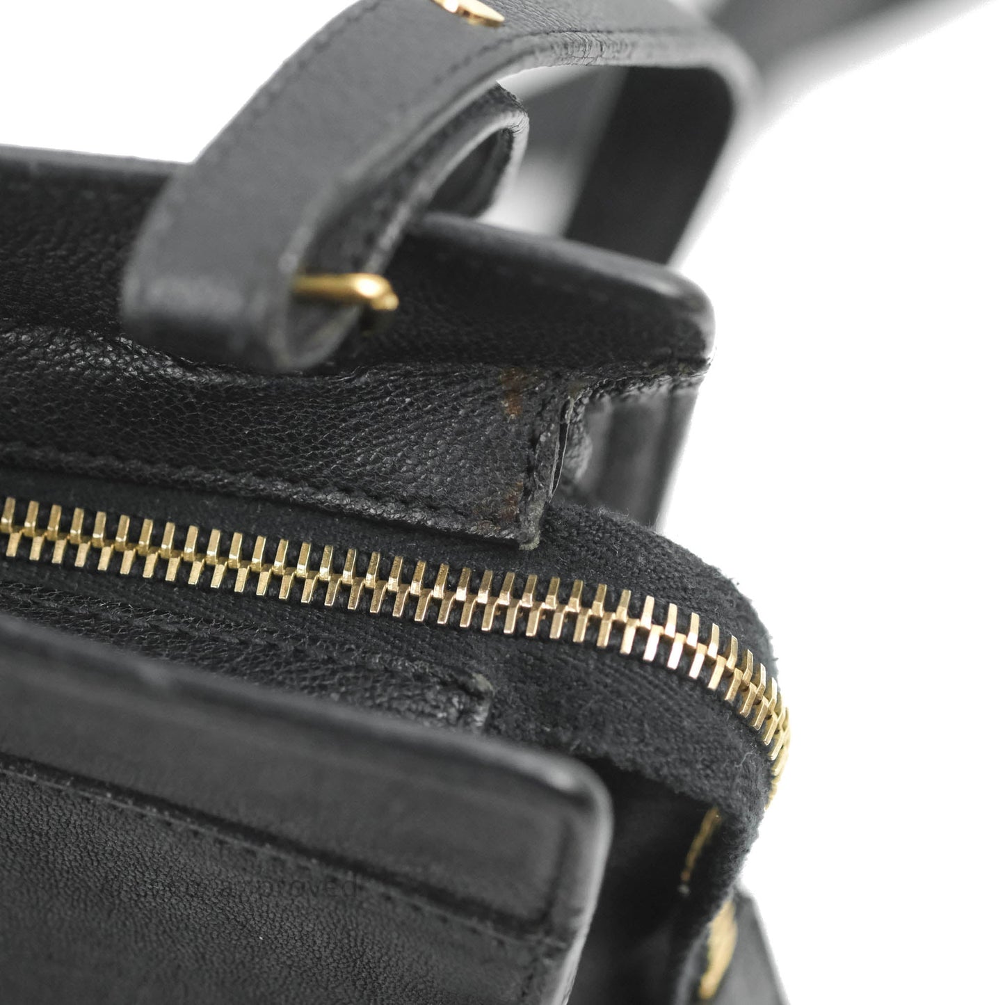Saint Laurent Cabas Chyc Dark Navy Gold Hardware