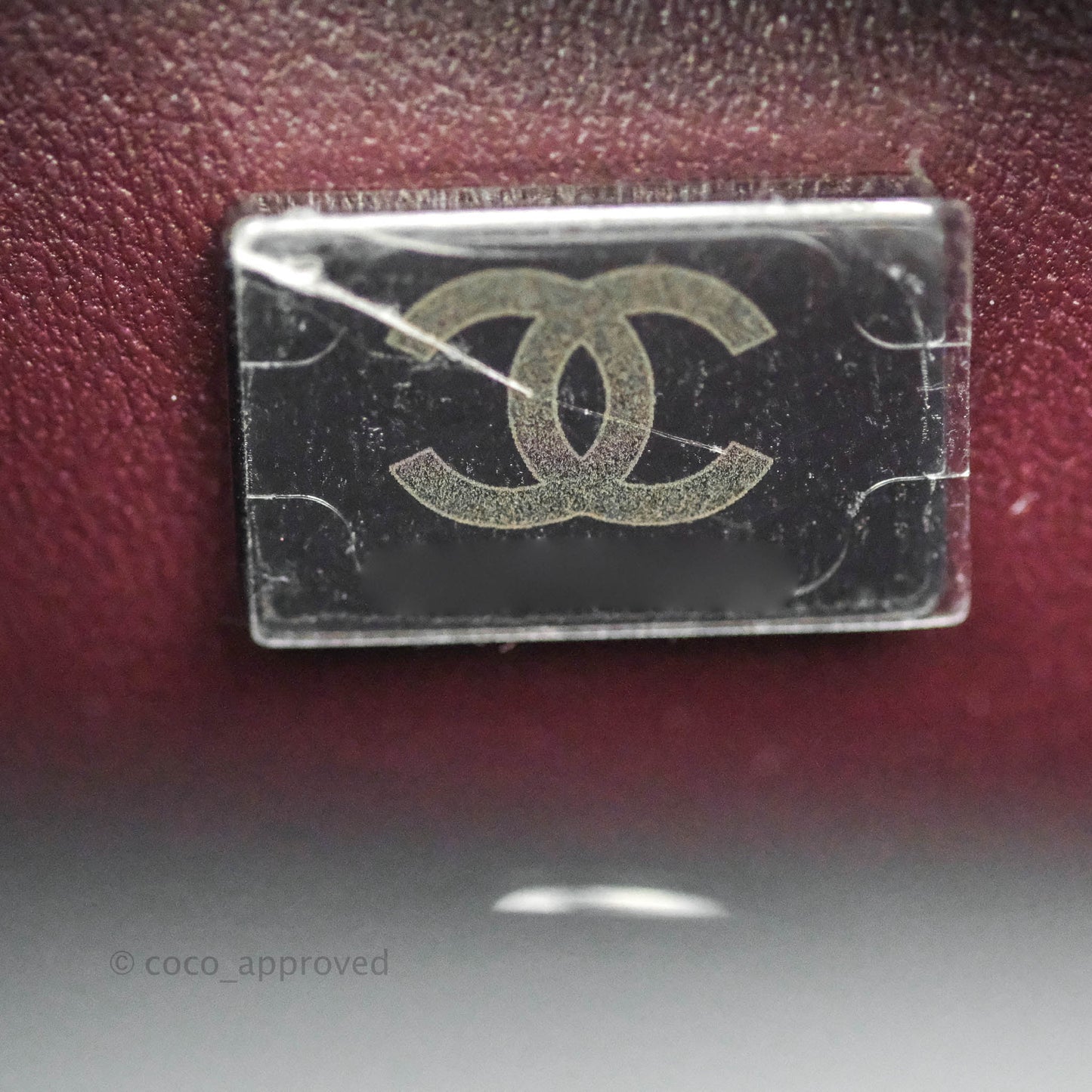 Chanel Mini Chevron Coco Handle Bag So Black Caviar