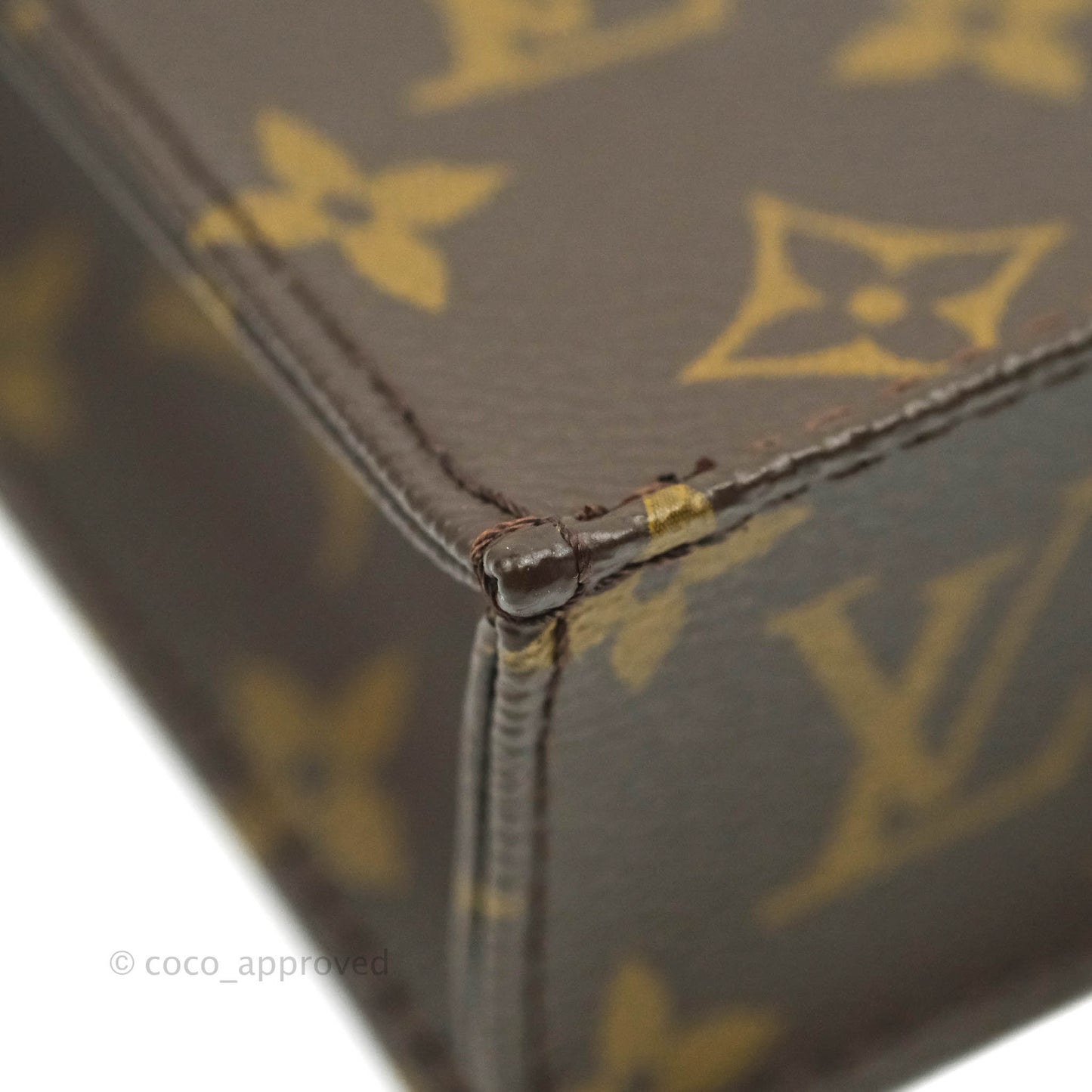 Louis Vuitton Monogram Canvas Petit Sac Plat bag