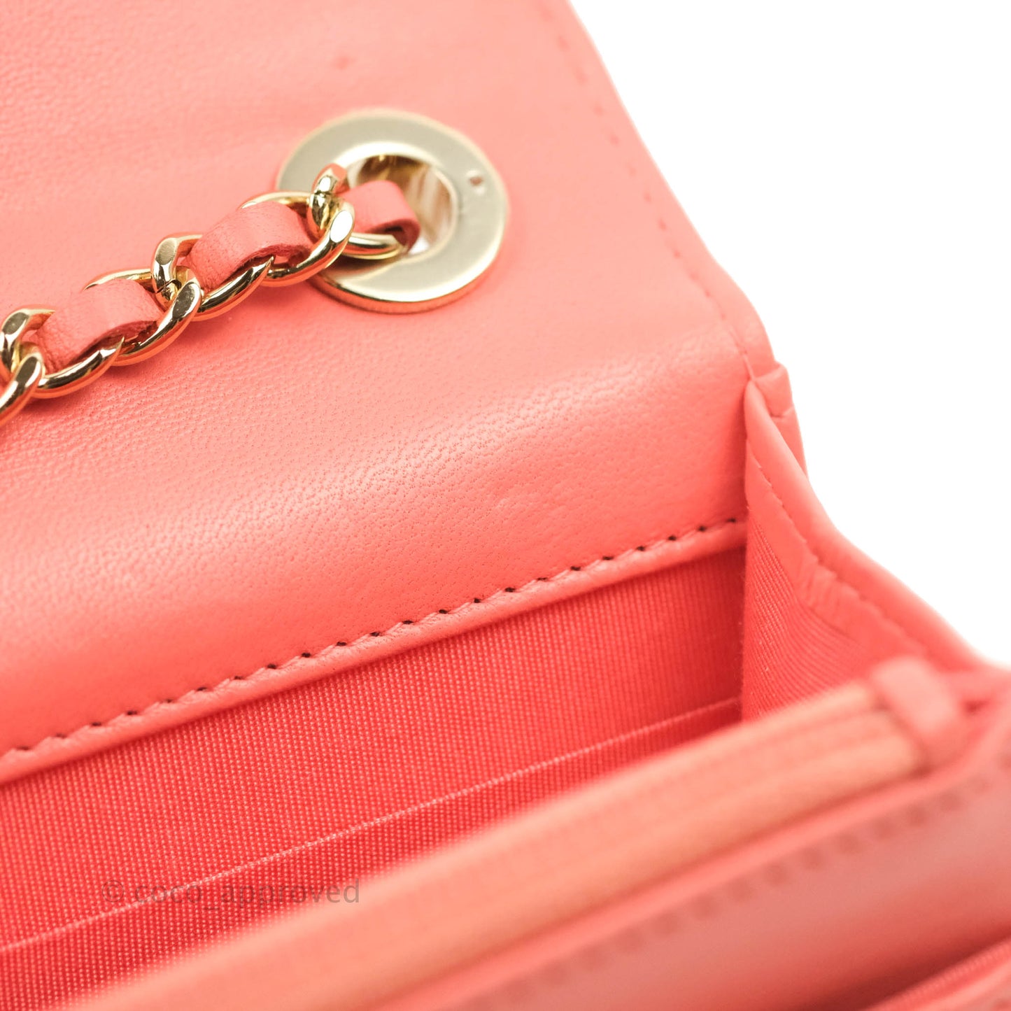Chanel Trendy CC WOC Pink Lambskin Gold Hardware