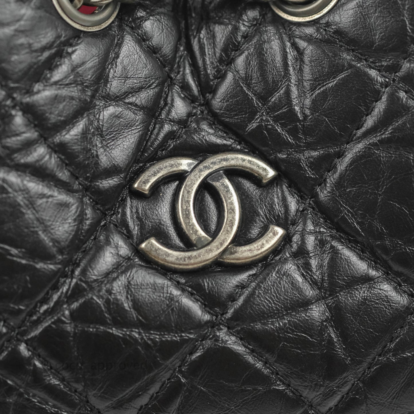 Chanel Small Gabrielle Backpack Black Aged Calfskin