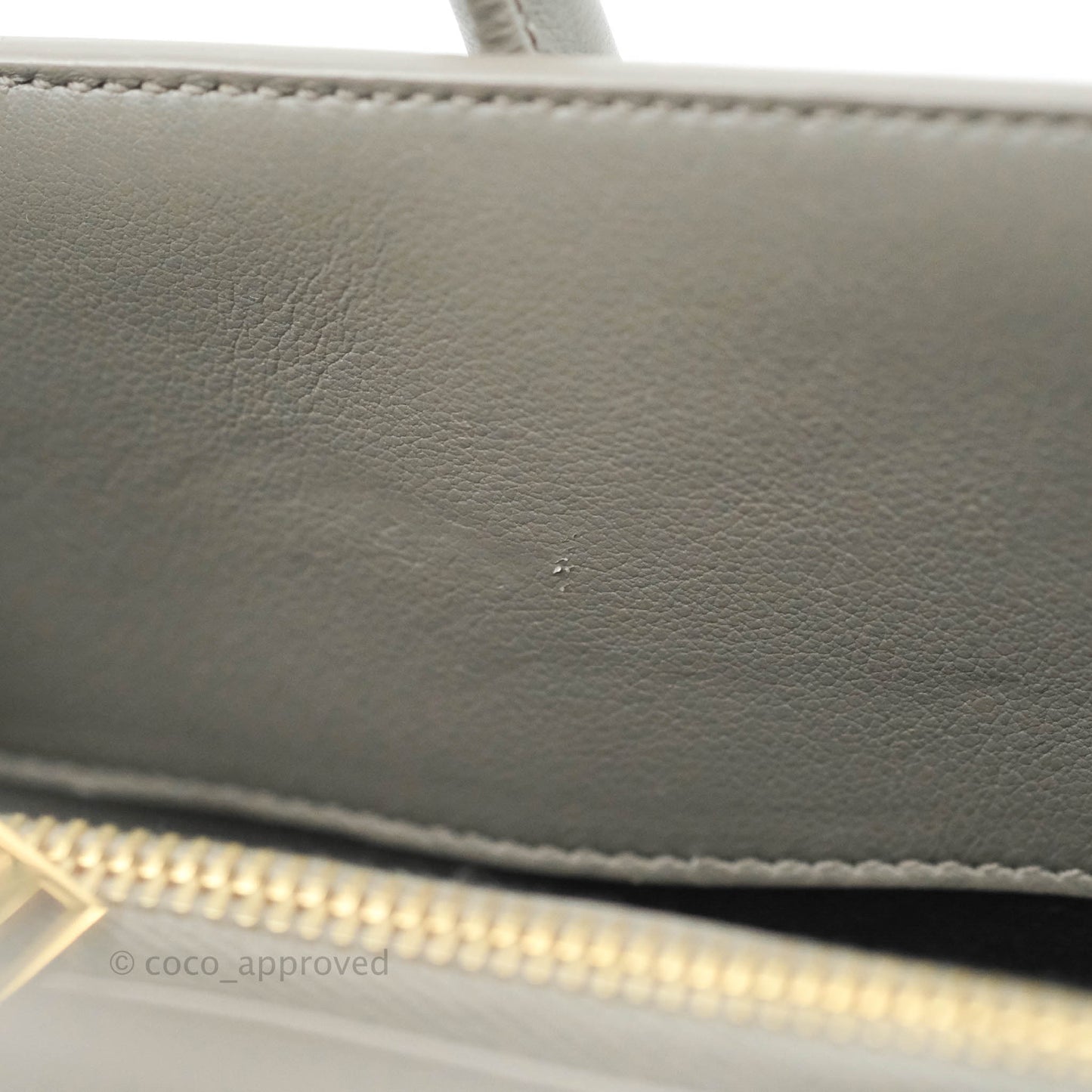 Saint Laurent Sac De Jour Grey Calfskin Baby