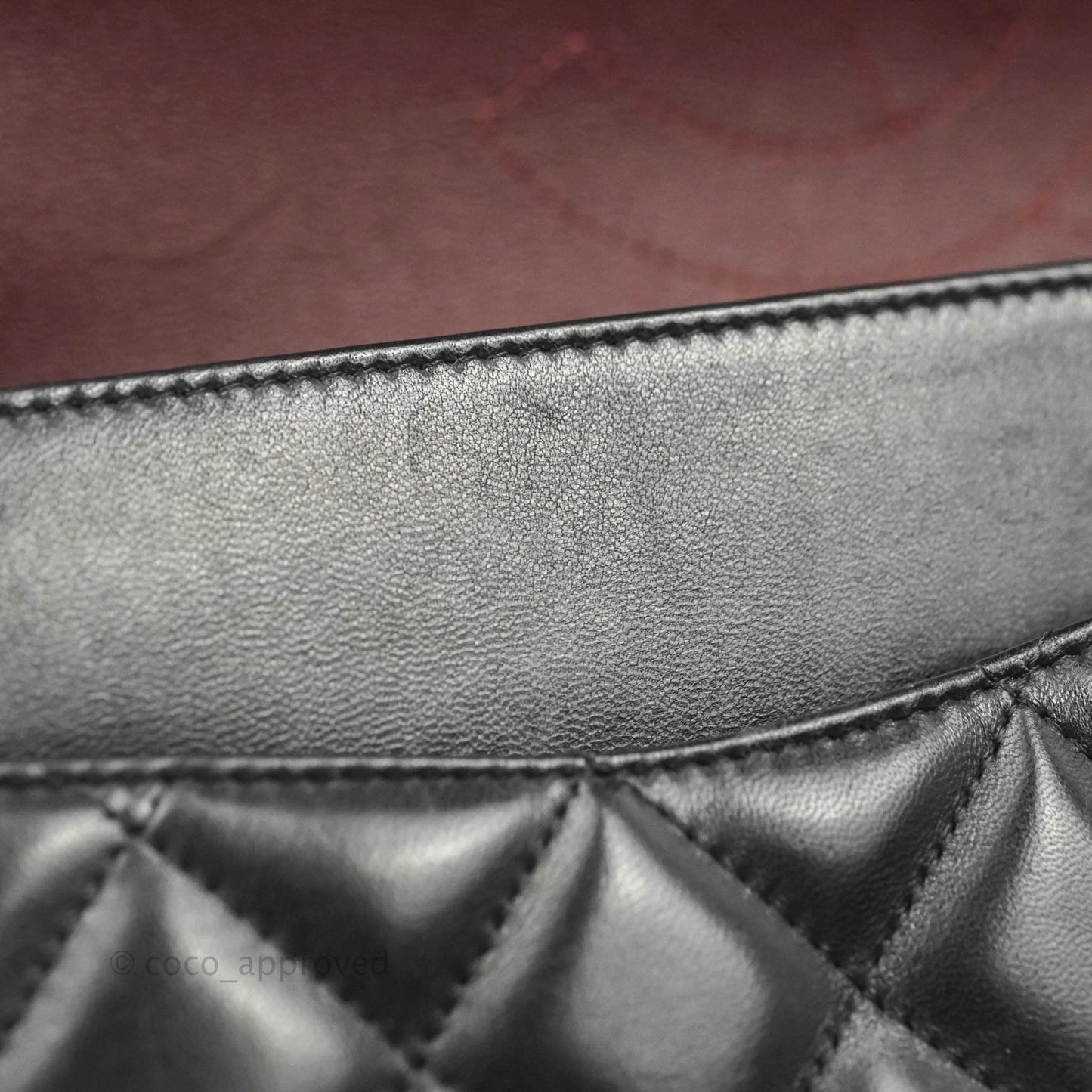 Chanel Jumbo Double Flap Black Lambskin Gold Hardware