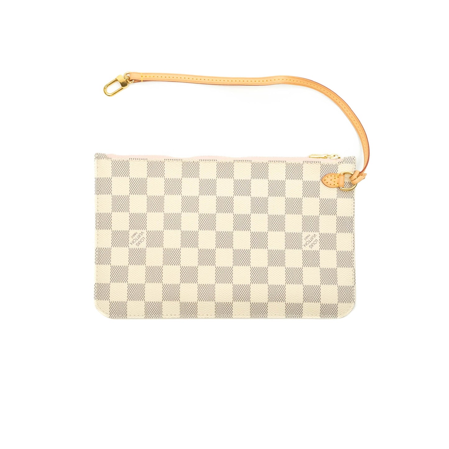 LV Neverfull MM Damier Azur Canvas Tote Bag