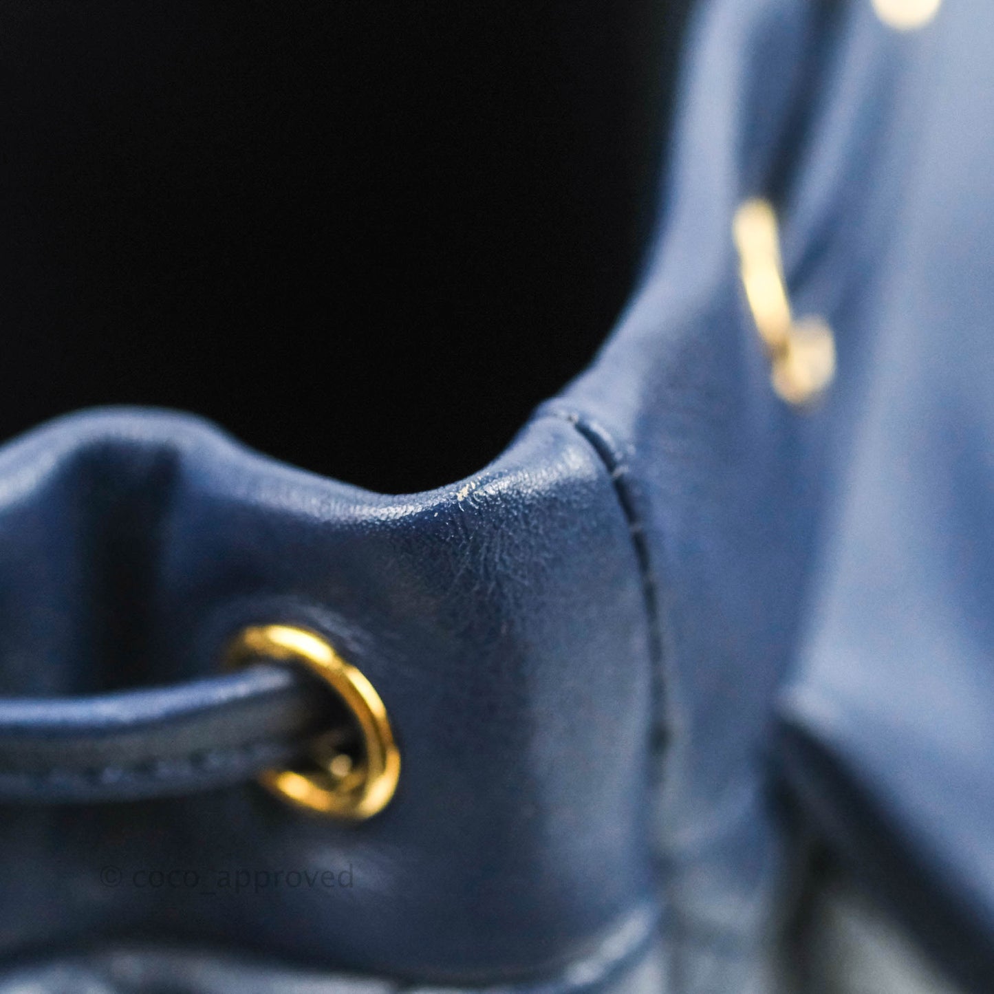 Chanel Mini Navy Calfskin Urban Spirit Backpack ⁣⁣⁣⁣⁣⁣⁣⁣⁣⁣⁣⁣⁣⁣Gold Hardware