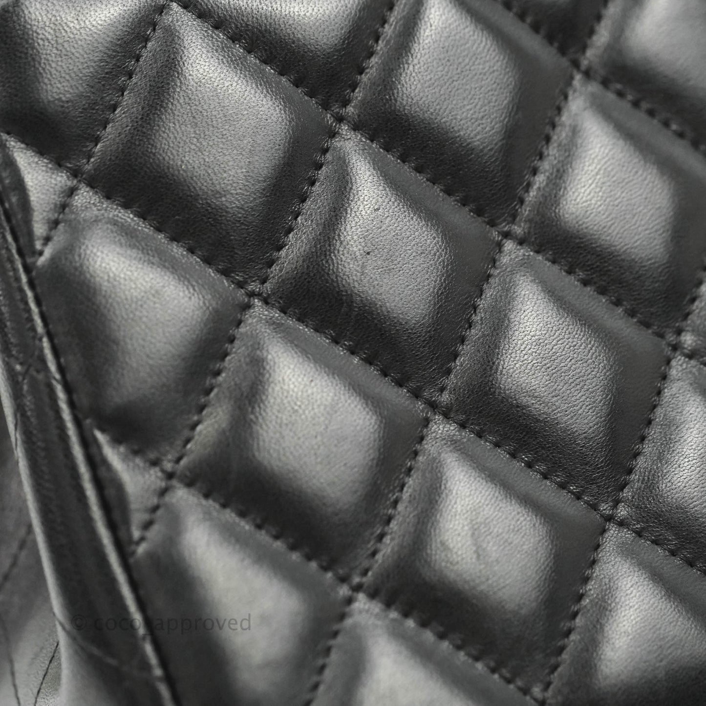 Chanel Jumbo Double Flap Black Lambskin Gold Hardware