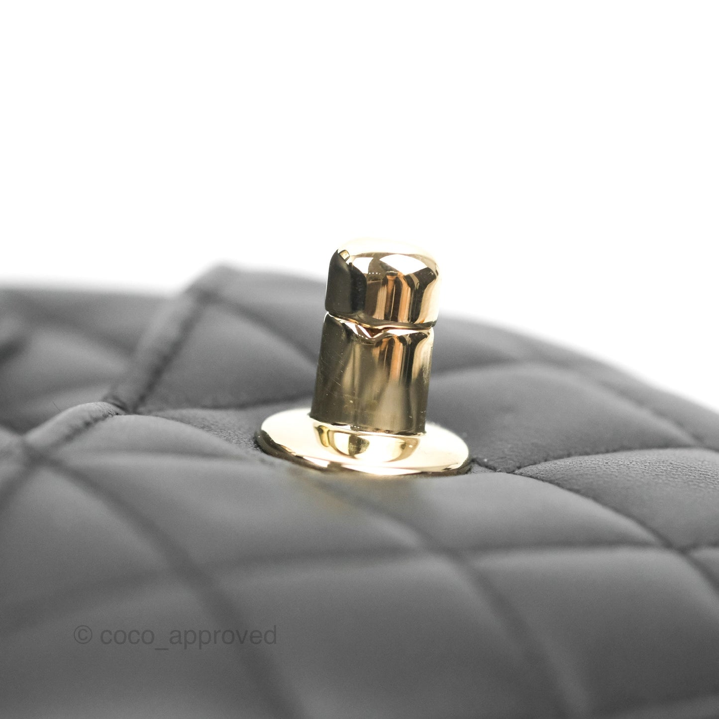 Chanel Small Heart Bag Black Lambskin Gold Hardware 22S