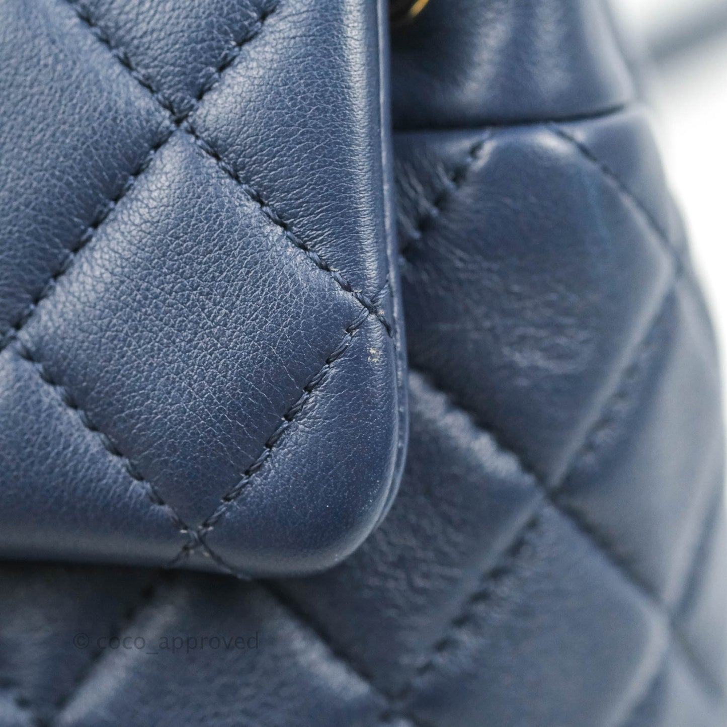 Chanel Mini Navy Calfskin Urban Spirit Backpack ⁣⁣⁣⁣⁣⁣⁣⁣⁣⁣⁣⁣⁣⁣Gold Hardware