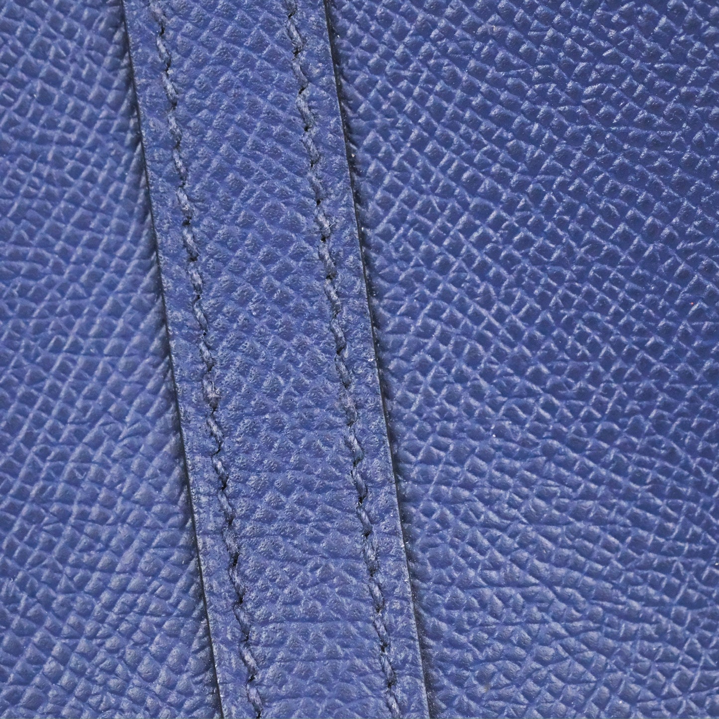Hermès Tressage De Cuir Picotin Lock 22 Bleu Encre/Brique/Black Epsom Palladium Hardware