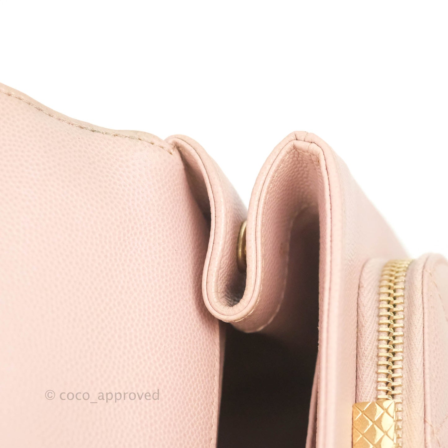 Chanel Quilted Medium Business Affinity Flap Pink Caviar Gold Hardware
