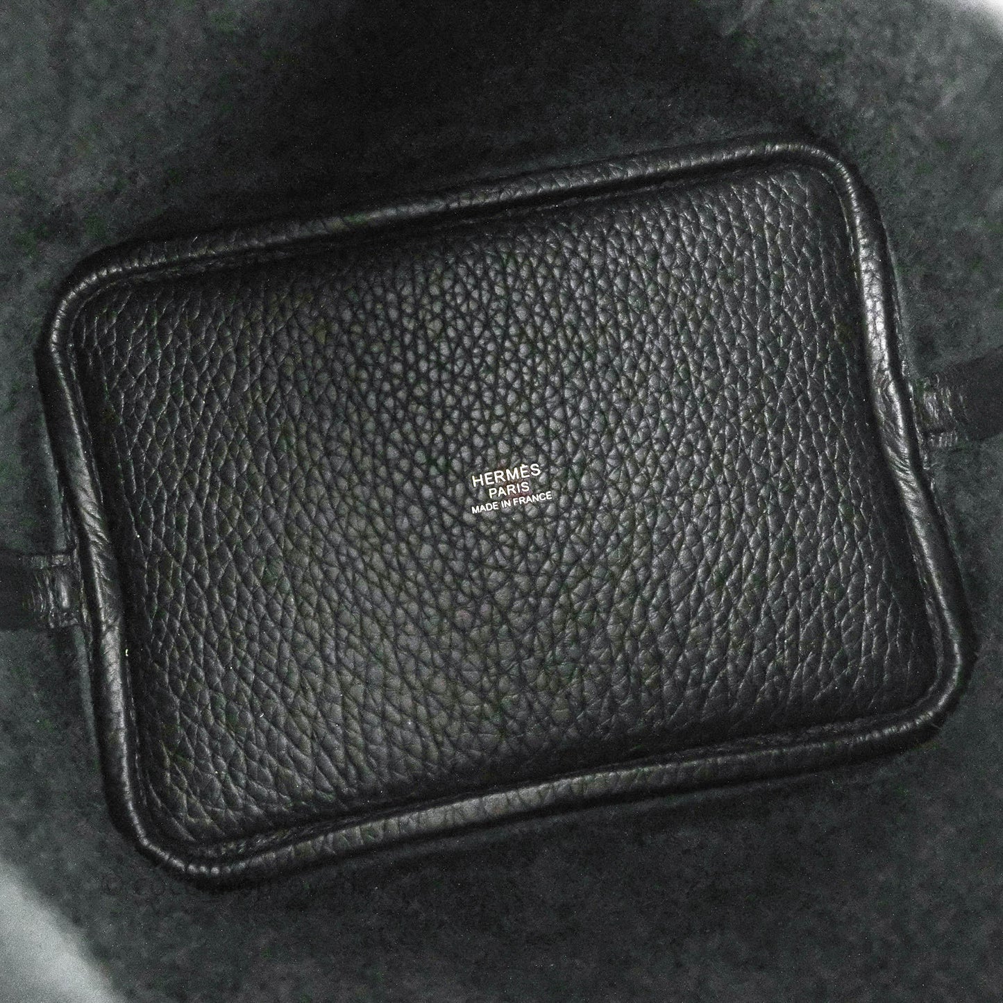 Hermès Picotin Lock 18 Black Clemence Palladium Hardware