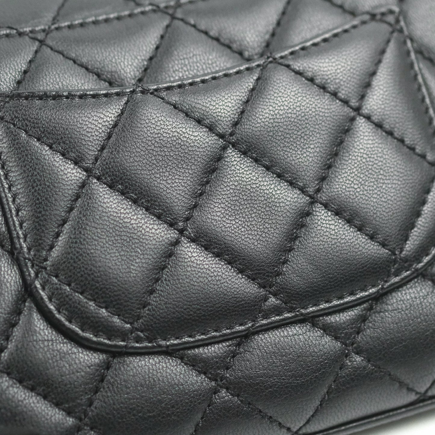 Chanel Quilted Mini Rainbow Coco Handle Bag Lambskin Black Gold Hardware