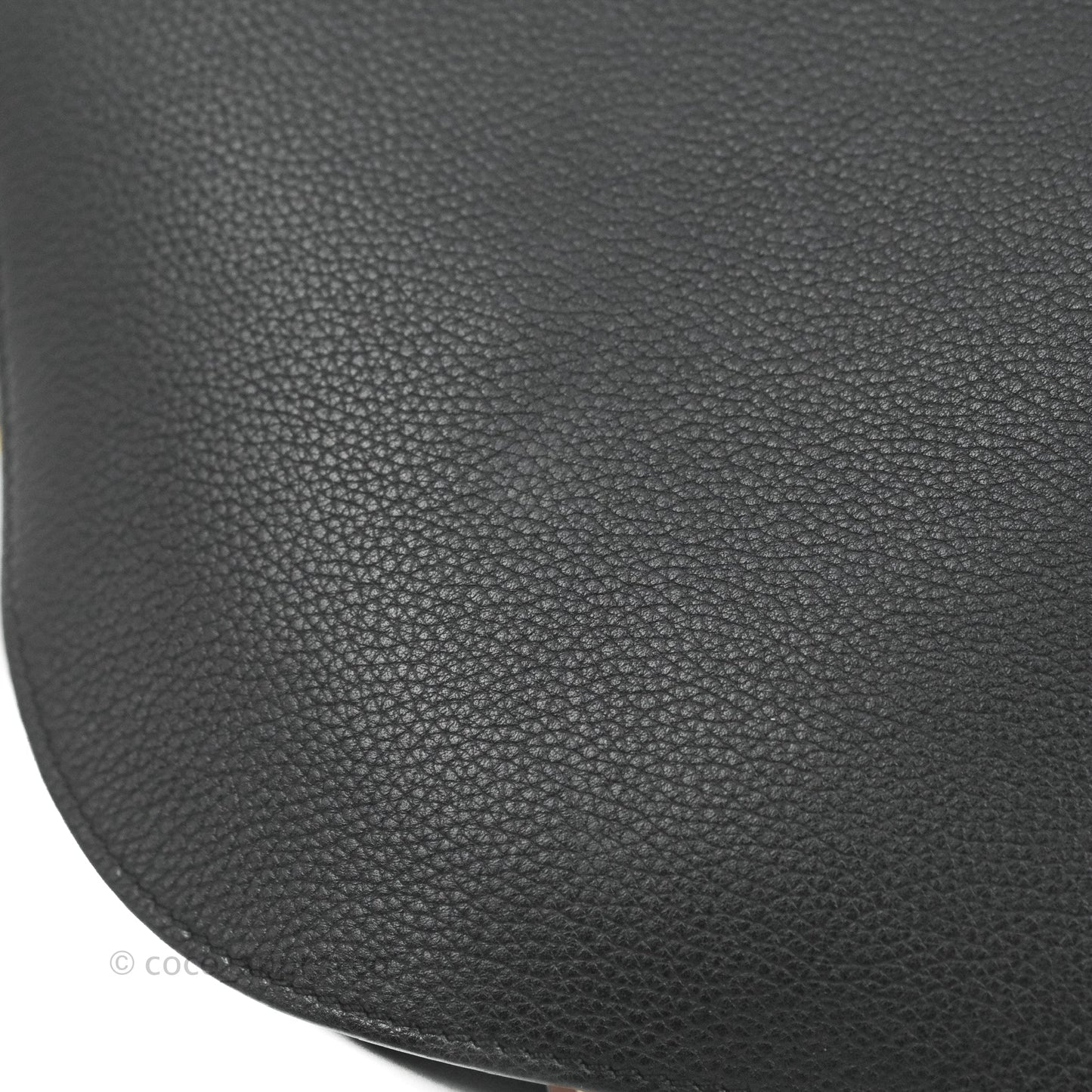 Loewe Small Gate Bag Black/Pecan Grained Calfskin