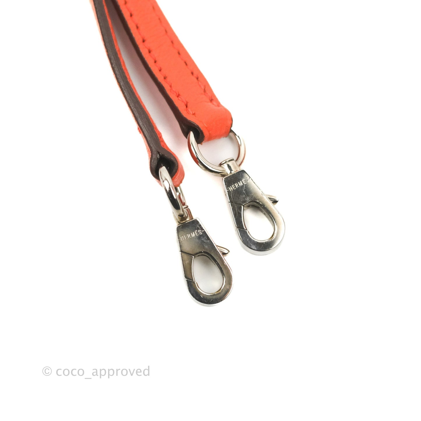 Hermès Bolide Mini 1923 Chevre Mysore Orange Poppy Palladium Hardware