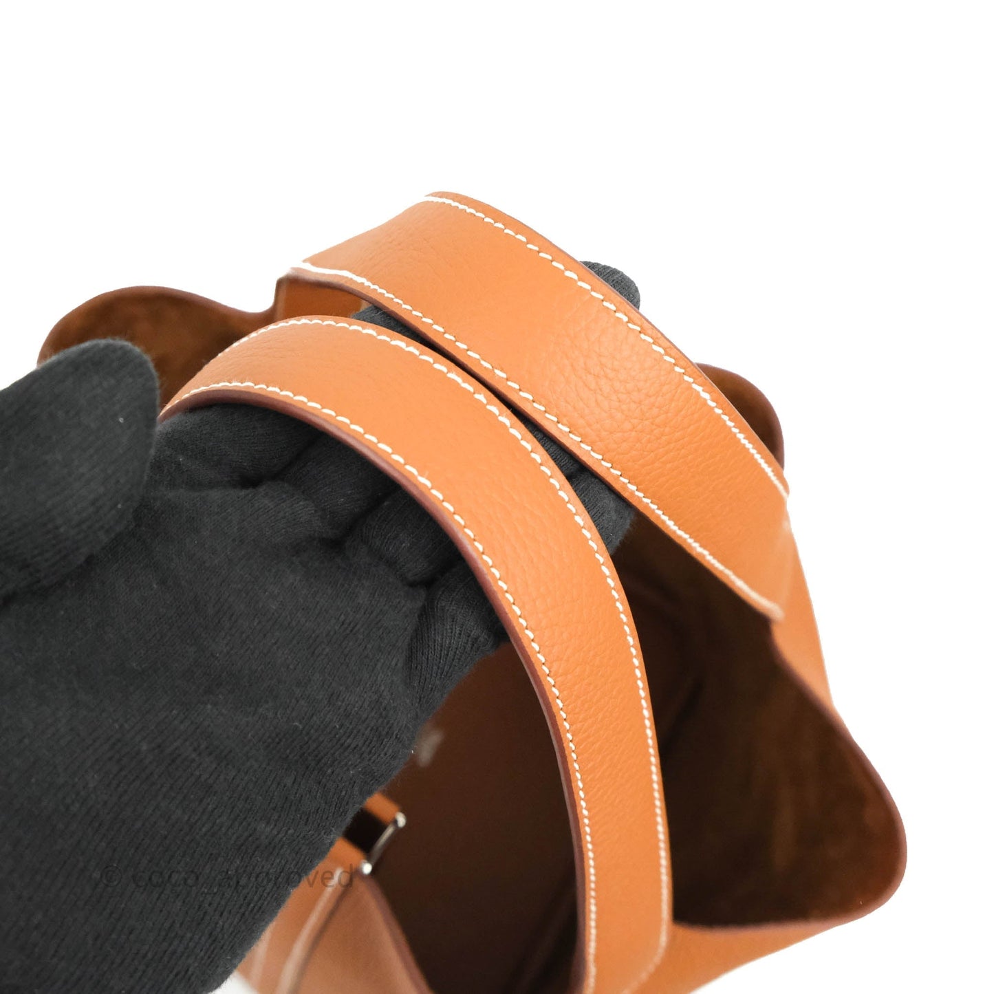 Hermès Picotin 22 Clemence Gold Palladium Hardware