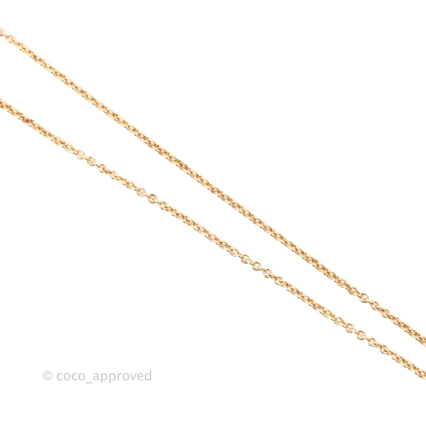 Hermès Constance Amulettes Diamonds Pendant Necklace Rose Gold
