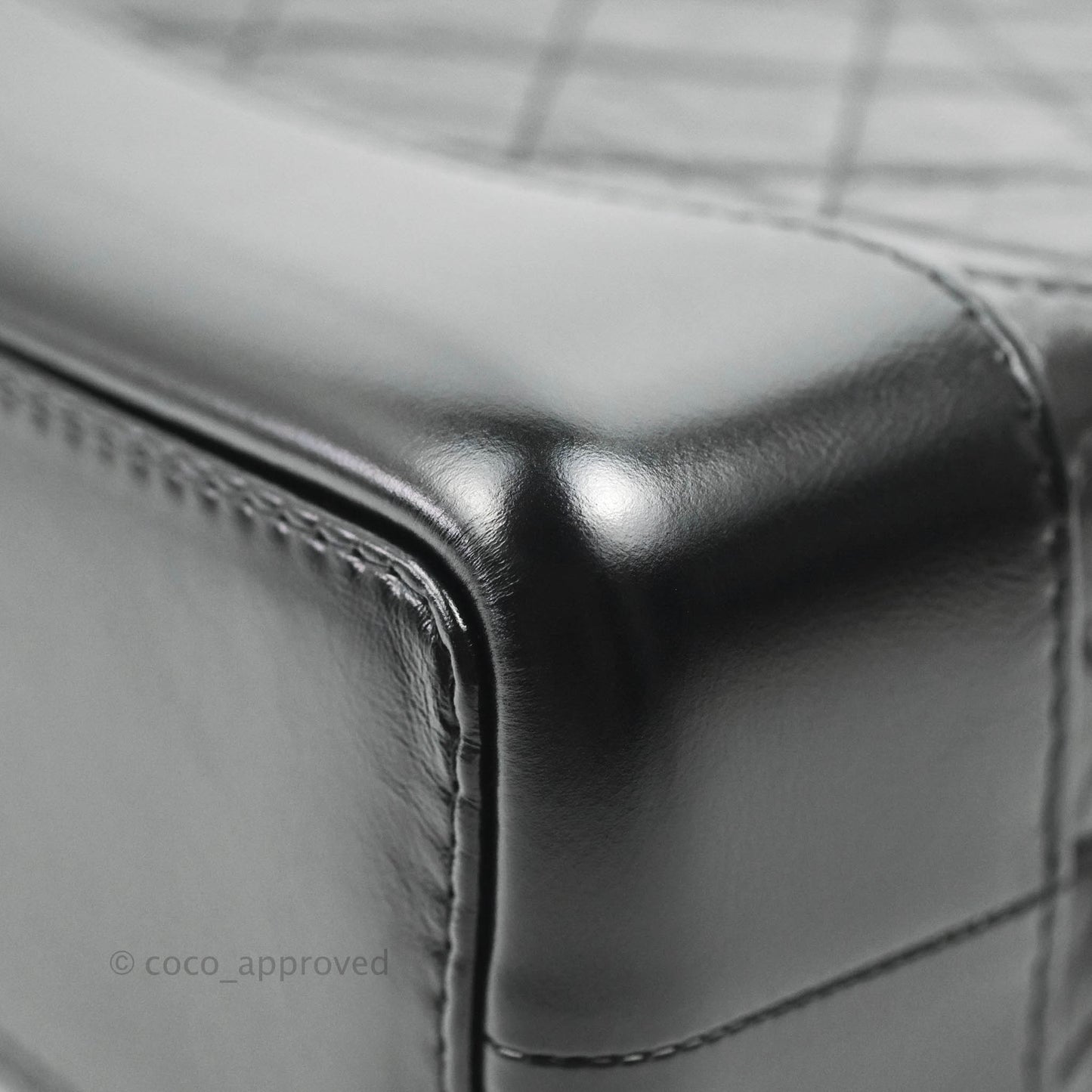 Chanel Small Gabrielle Backpack Black Aged Calfskin