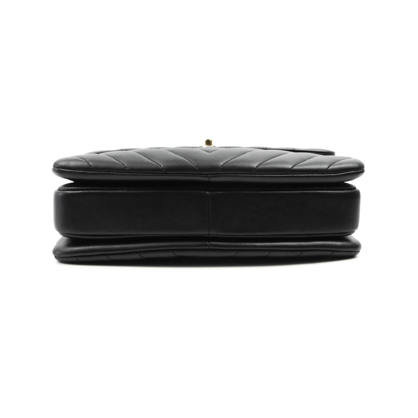 Chanel Trendy CC Chevron Small Black Lambskin Gold Hardware