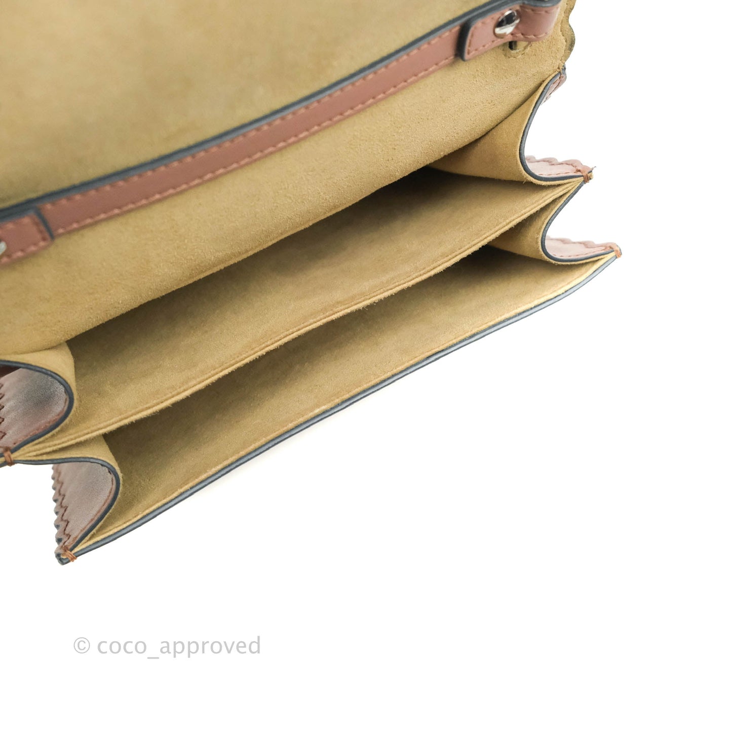 Fendi Kan I Scalloped Shoulder Bag Dark Pink Silver Hardware