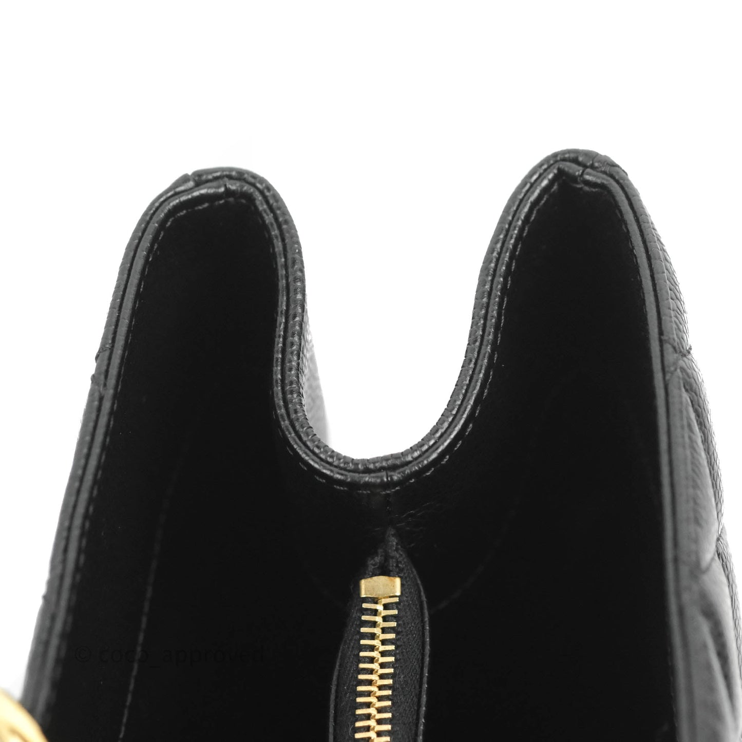 Chanel XL GST Black Caviar Gold Hardware
