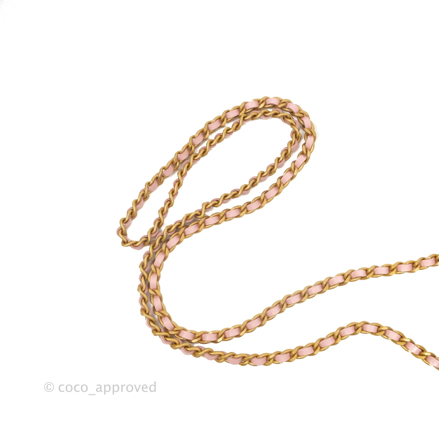 Chanel Mini Enamel Handle Clutch on Chain Pink Lambskin Gold Hardware 22B