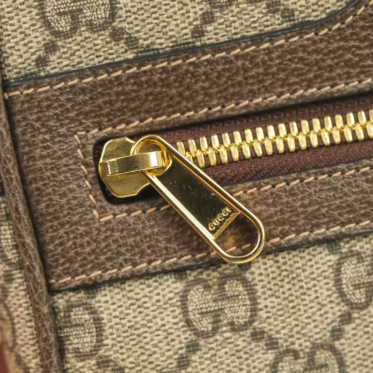 Gucci Ophidia GG Supreme Small Belt Bag Gold Hardware