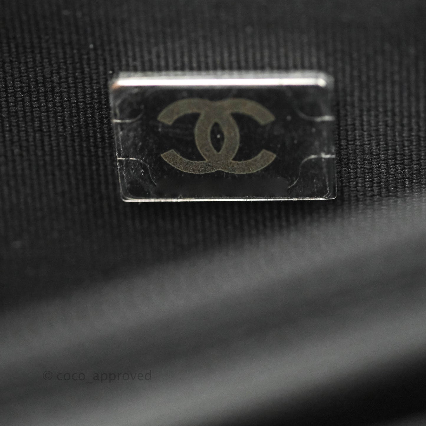 Chanel Quilted WOC Black Caviar Gold Hardware With Charms