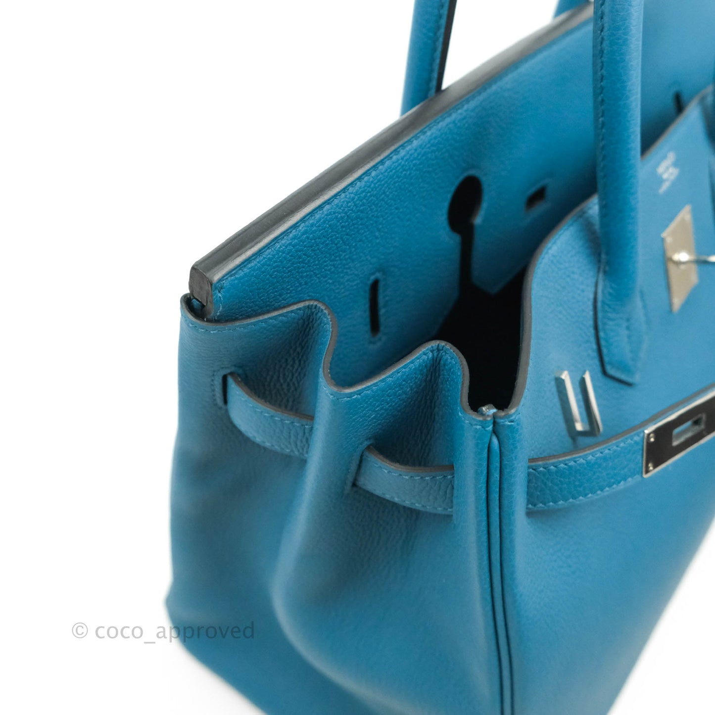 Hermès Birkin 35 Cobalt Togo Palladium Hardware