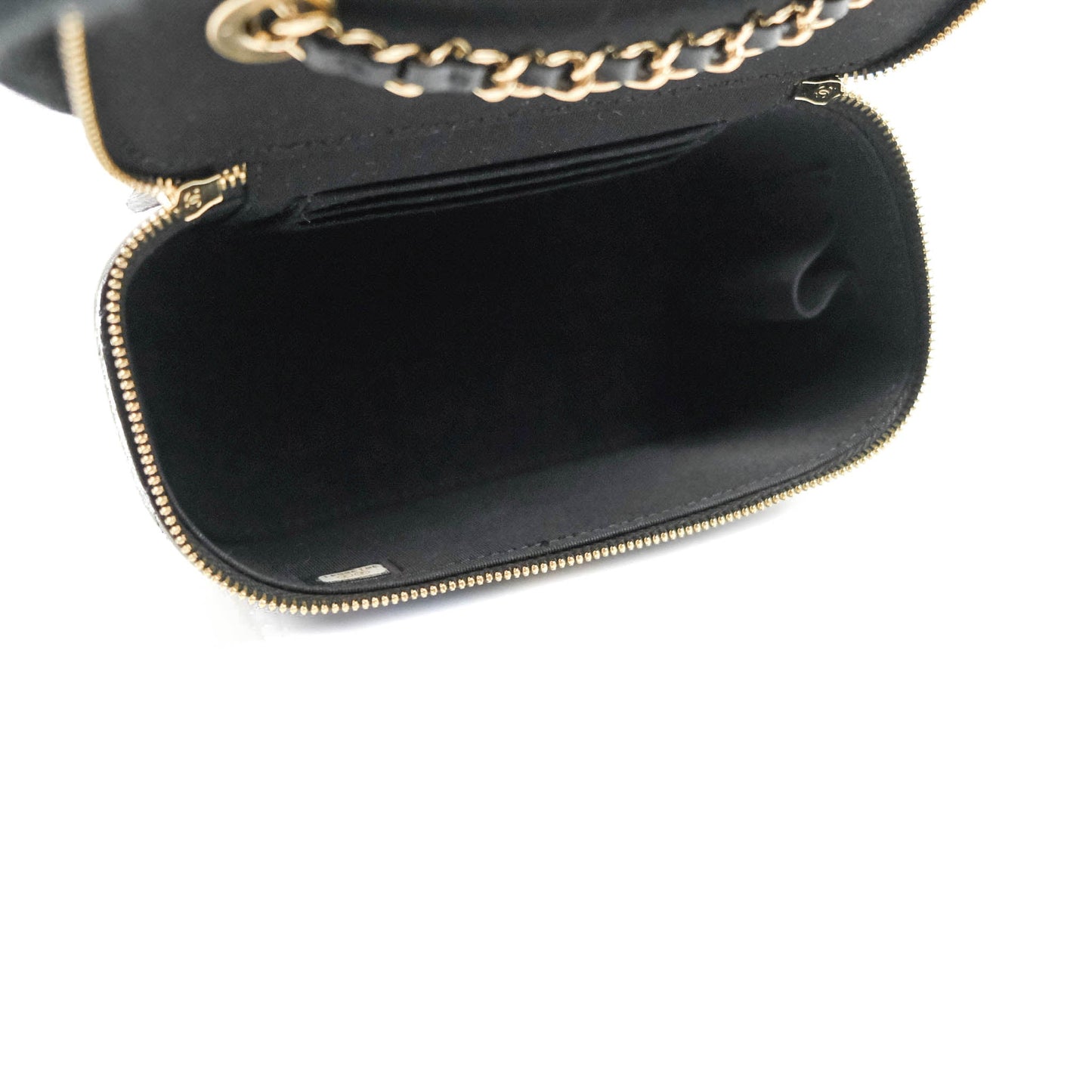 Chanel Trendy CC Vanity with Chain Black Lambskin Gold Hardware