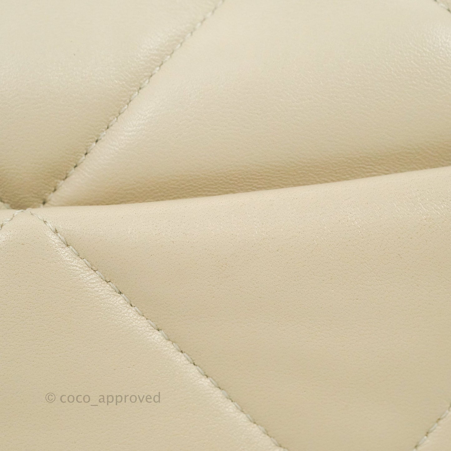 Chanel 19 Medium Ivory Mixed Hardware