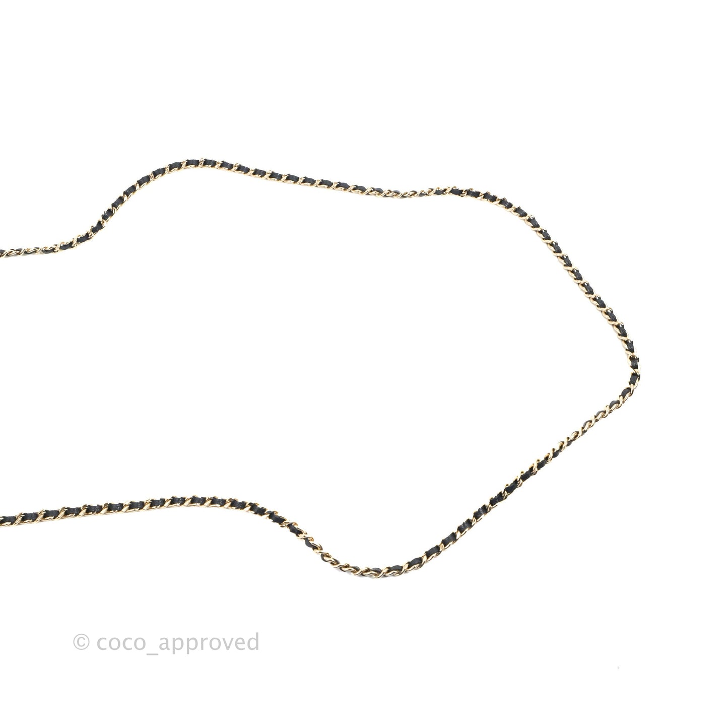 Chanel Quilted Classic Wallet on Chain WOC Navy Caviar Gold Hardware
