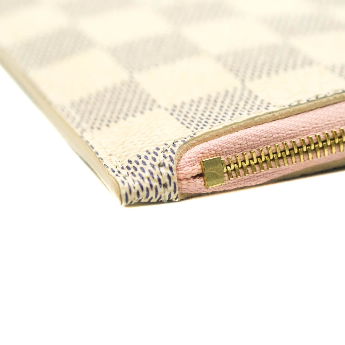 LV Neverfull MM Damier Azur Canvas Tote Bag