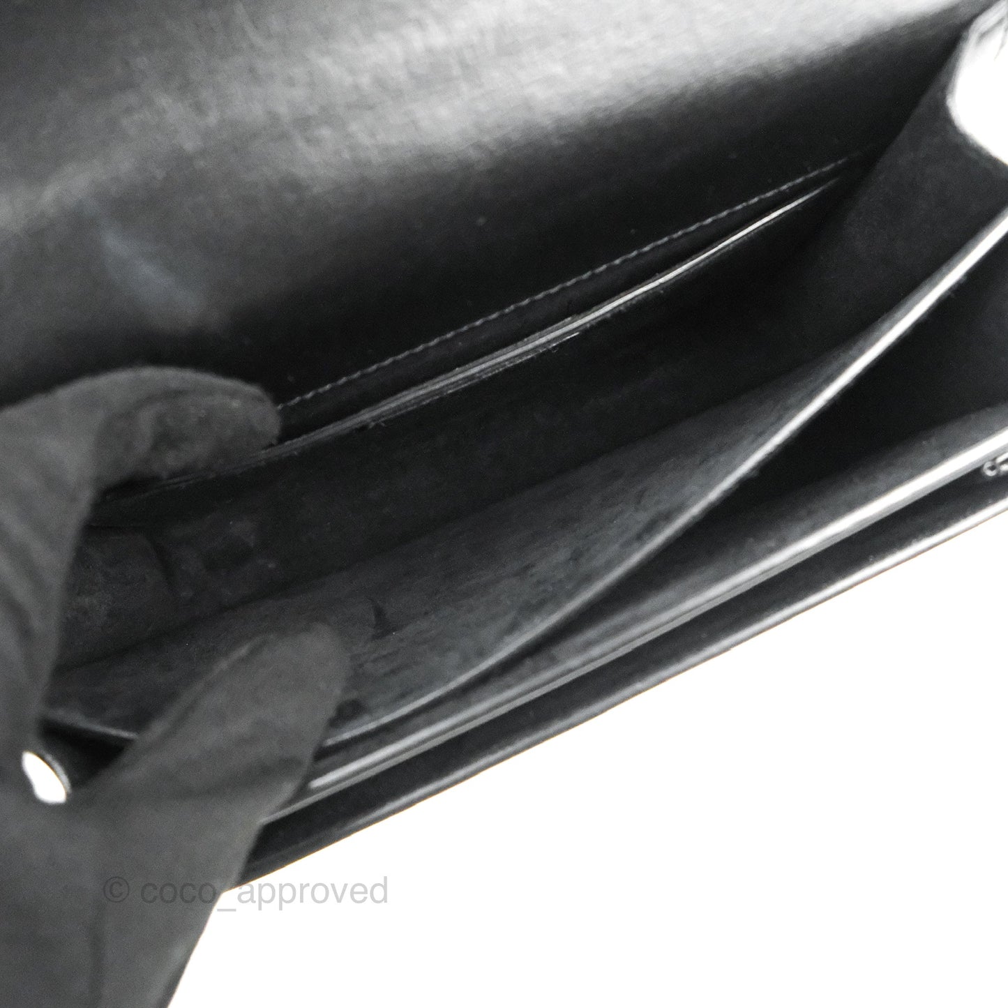 Saint Laurent Sunset Medium So Black Calfskin