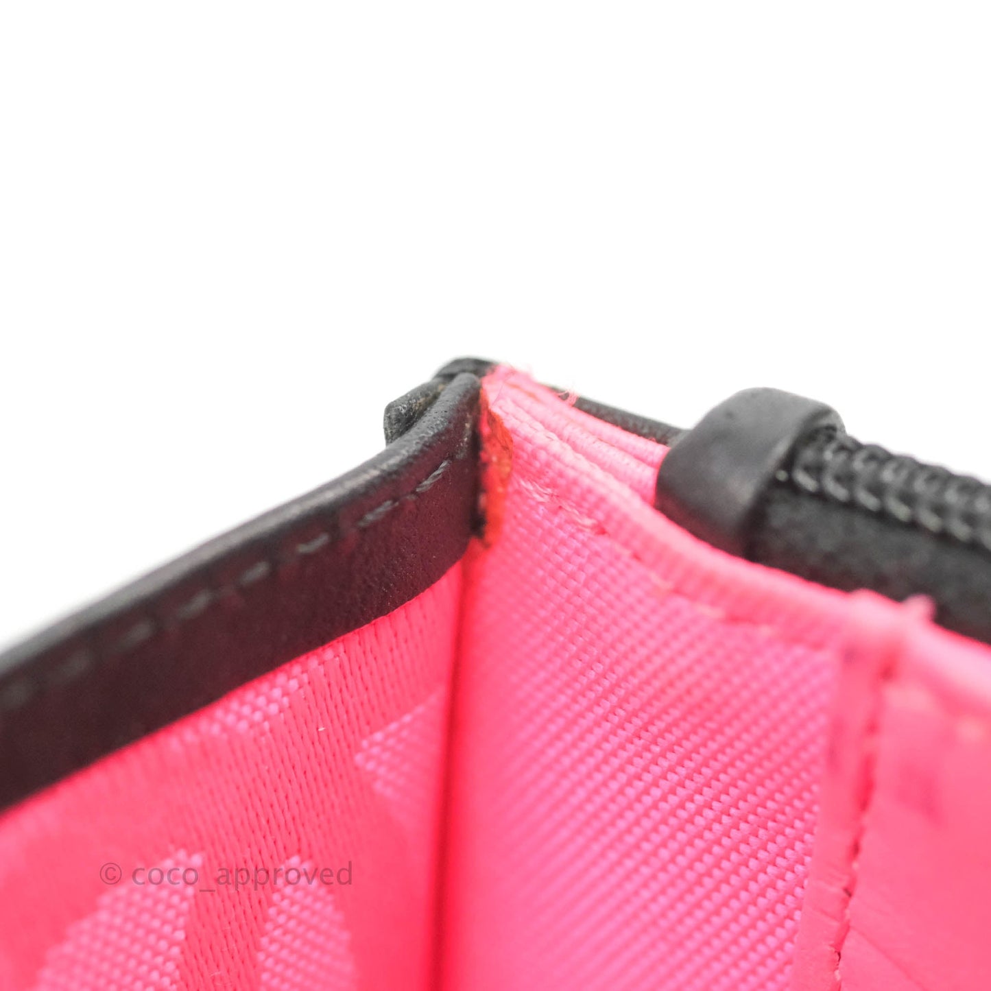 Chanel Calfskin Quilted Cambon Wallet on Chain WOC Black Silver Hardware