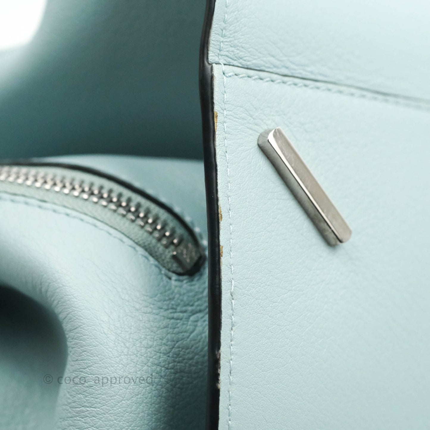 Loewe Hammock Small Aqua Shoulder Bag