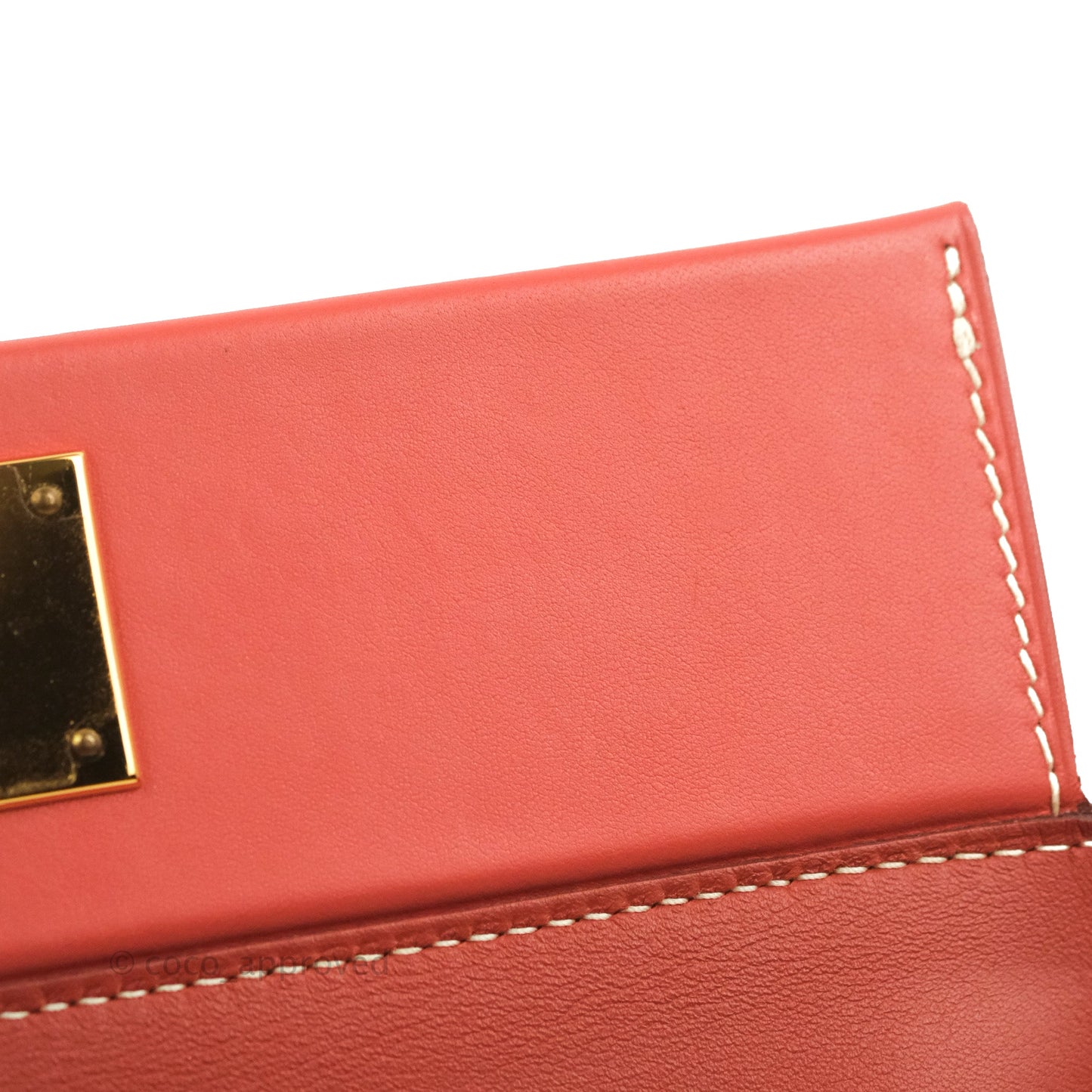 Hermès 24/24 29 Sanguine Togo Gold Hardware