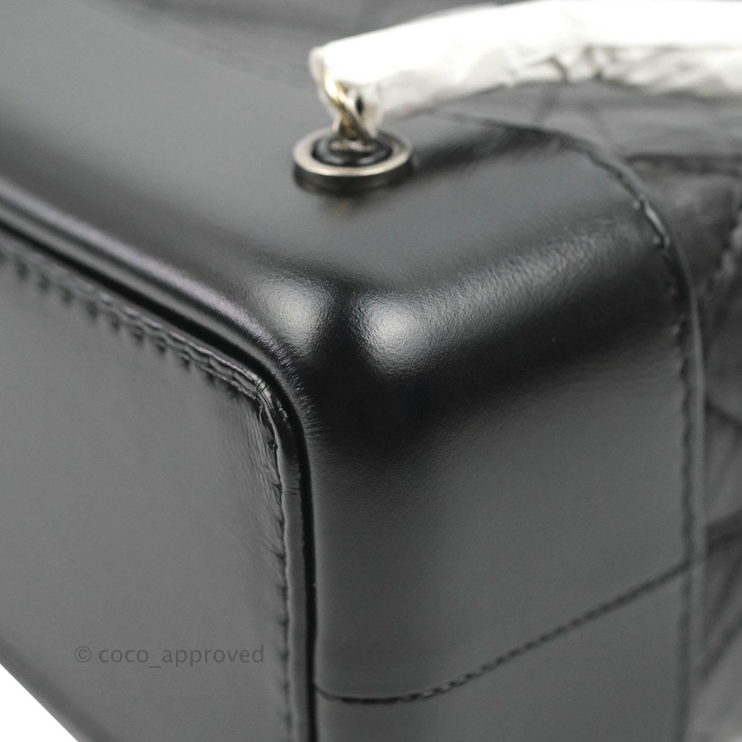 Chanel Small Gabrielle Backpack Black Aged Calfskin