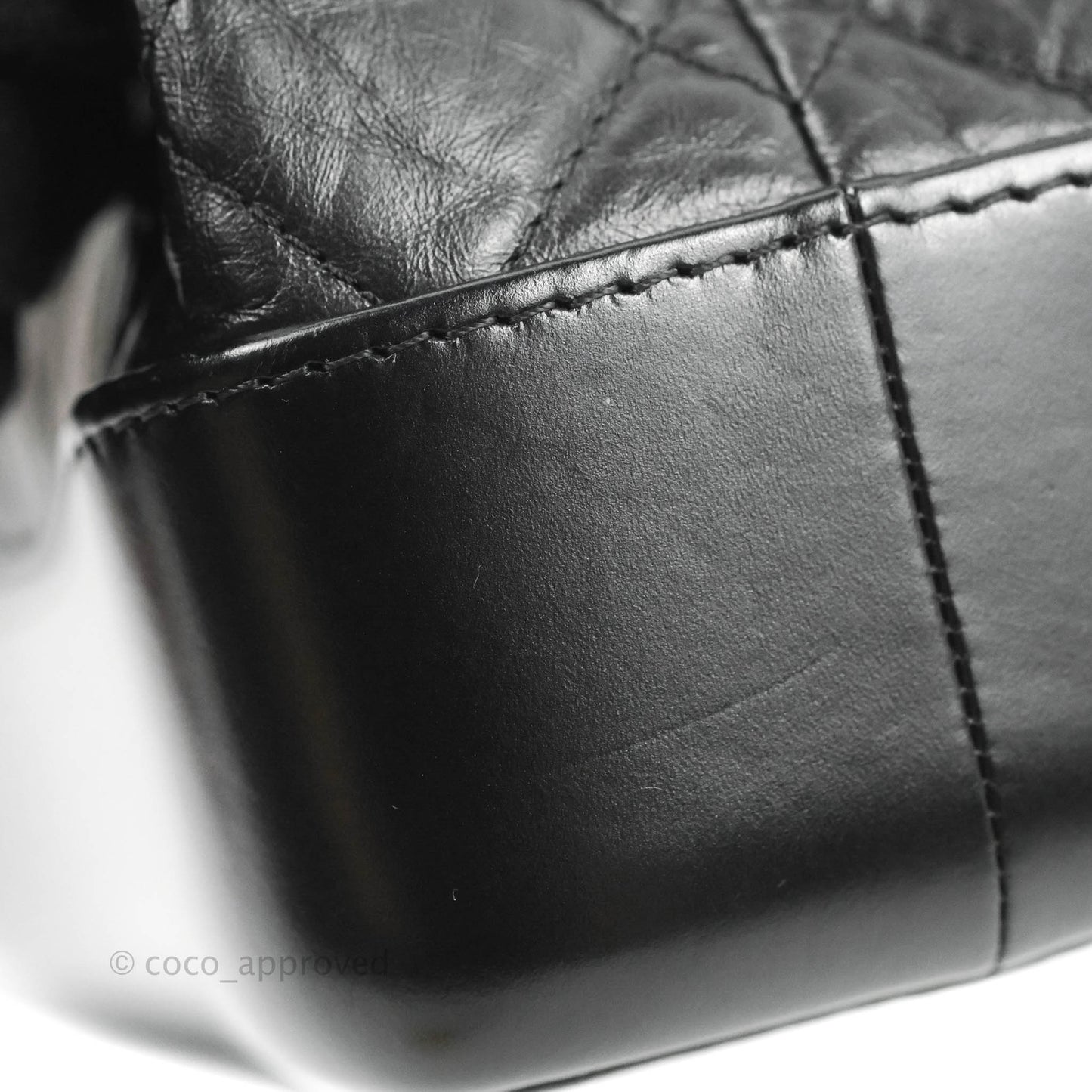 Chanel Small Gabrielle Backpack Black Aged Calfskin