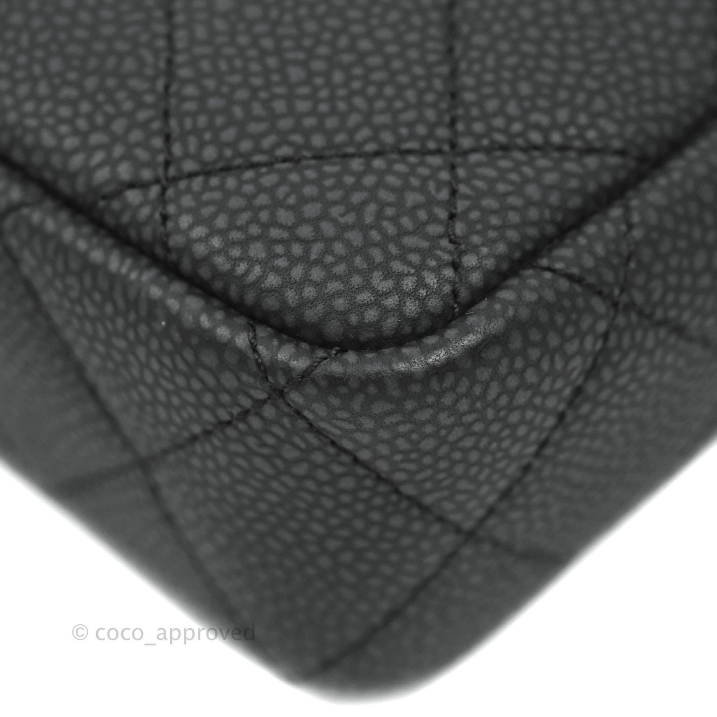 Chanel Camera Bag Black Caviar Gold Hardware