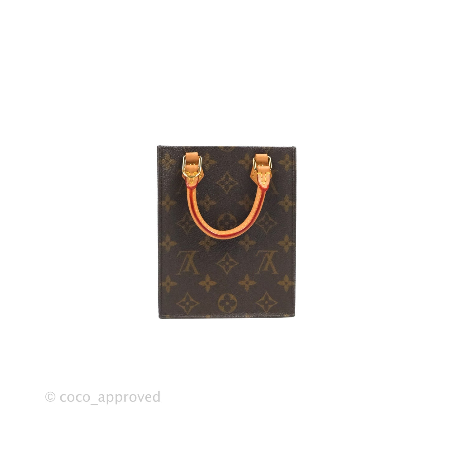 Louis Vuitton Petit Sac Plat Bag Monogram Canvas